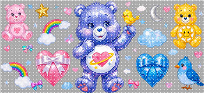 16oz Cartoon-T  3398